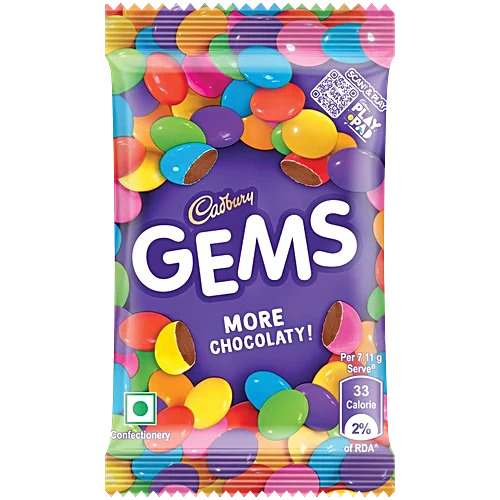 Cadbury Gems More Chocolaty Maha Pack, 7.34g