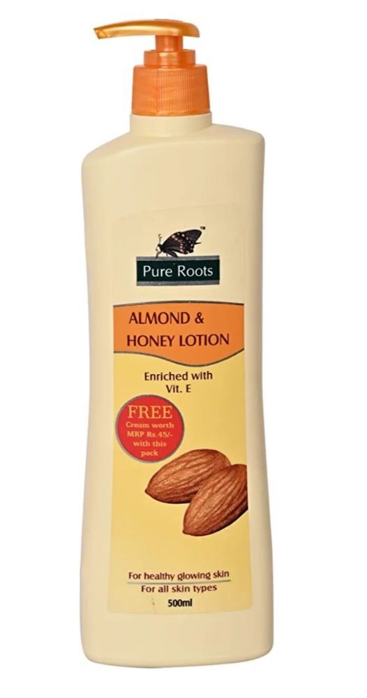 Pure Roots almond & honey Lotion 300ml