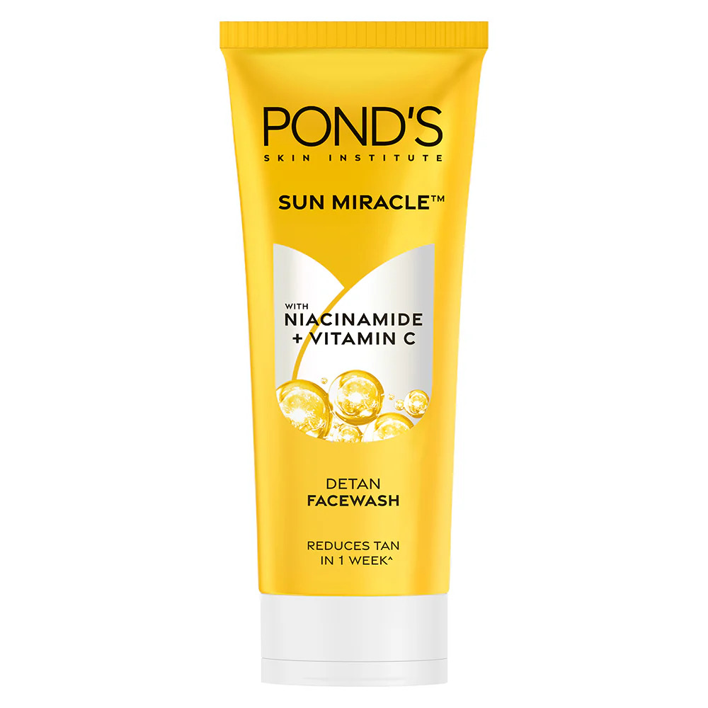 Ponds Sun Miracle Niacinamide Vitamin C FACE WASH, 50gm