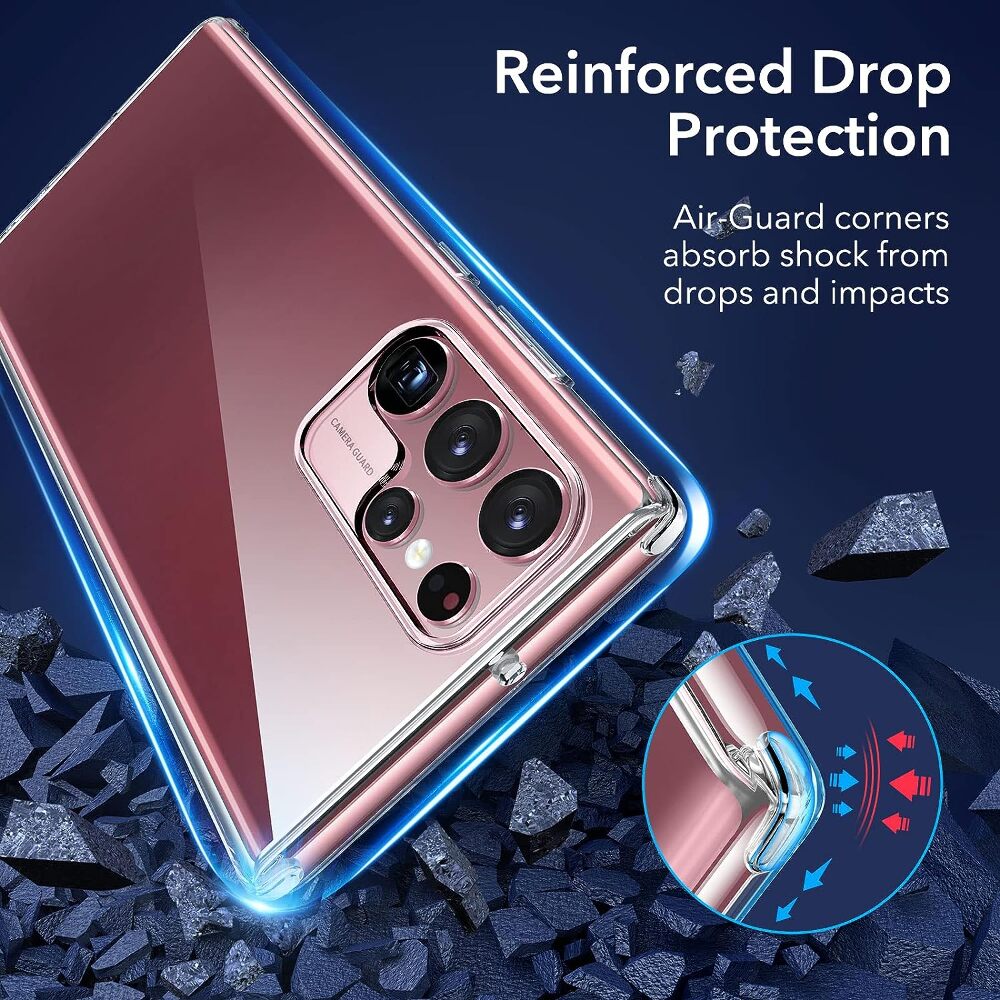 Samsung Galaxy S22 ULTRA Transparent Back Cover