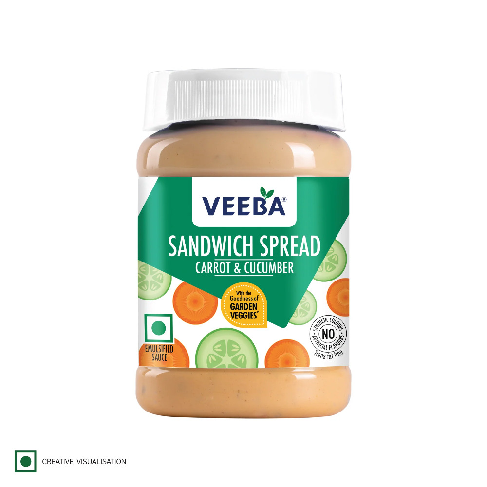 Veeba Sandwich Spred Carrotr & Cucumber 250G
