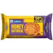 Cremica Honey Oatmeal Cookies - High In Protein & Dietary Fibre, 75 g