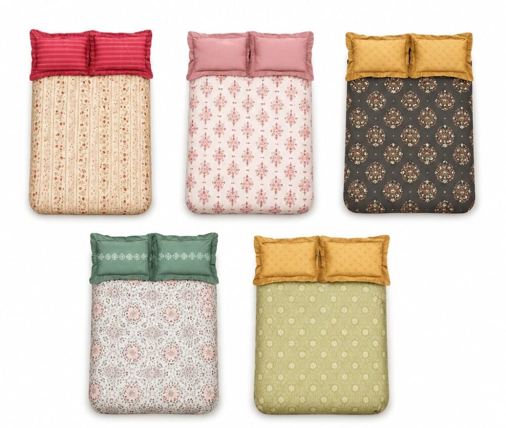 Home Elegance Simply Modern Double Bedsheet 3N