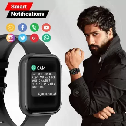 Fire-Boltt Ninja Pro Full Metal SpO2 Smartwatch (Black Strap, Free Size