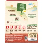 Nestle Cerelac Baby Cereal with Milk , Wheat Apple ,Stage 1, From 6 to 24 Months , Source of Iron & Protein , 300g