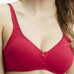 Jockey Woman Essence Wire-Free Shaper Bra Stretch Ruby 1722-01 (Size 36C) 1Pc