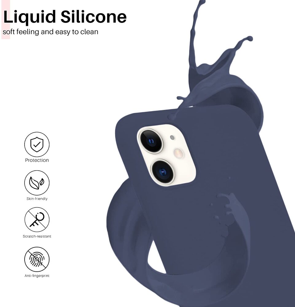 Iphone 11 Silicon Back Cover Blue