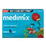 Medimix Ayurvedic Nature Cool Soap 125 g (Buy 4 Get 1 Free)