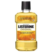 Listerine Mouthwash Liquid - Original, Removes 99.9% Germs, 500 ml Bottle