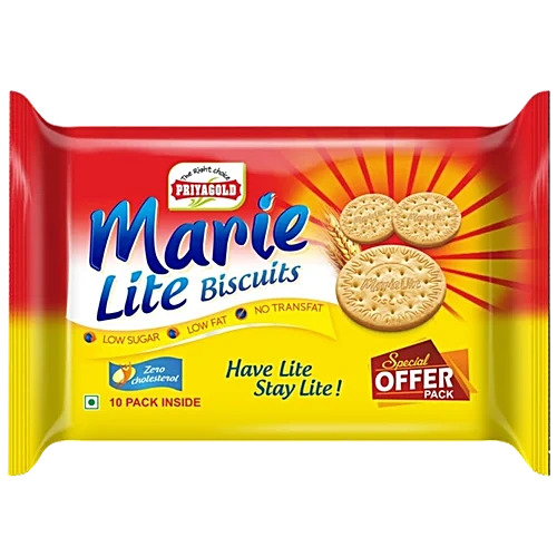 Priya Gold Marie Lite Biscuits 160GM