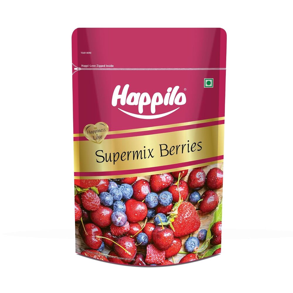 Happilo Premium Dried Supermix Berries 200gm