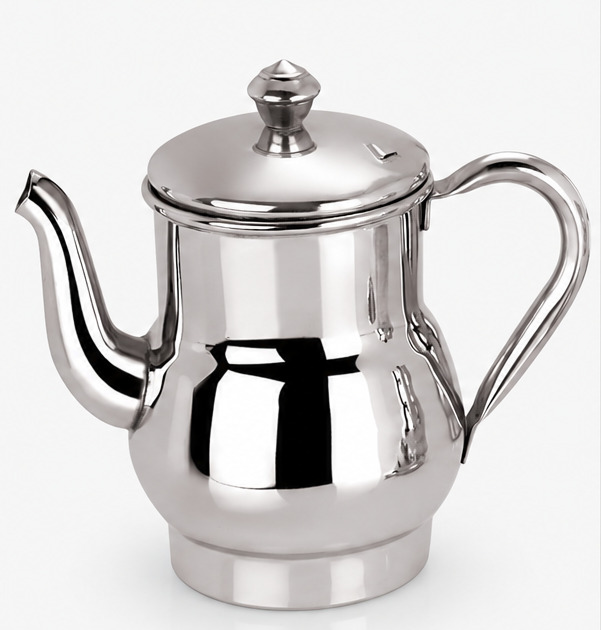 Dhara Stainless Steel Style Tea Pot