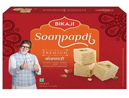 Bikaji Premium Soan papdi Gift Pack, 450 gm ( Buy 1 Get 1 Free )