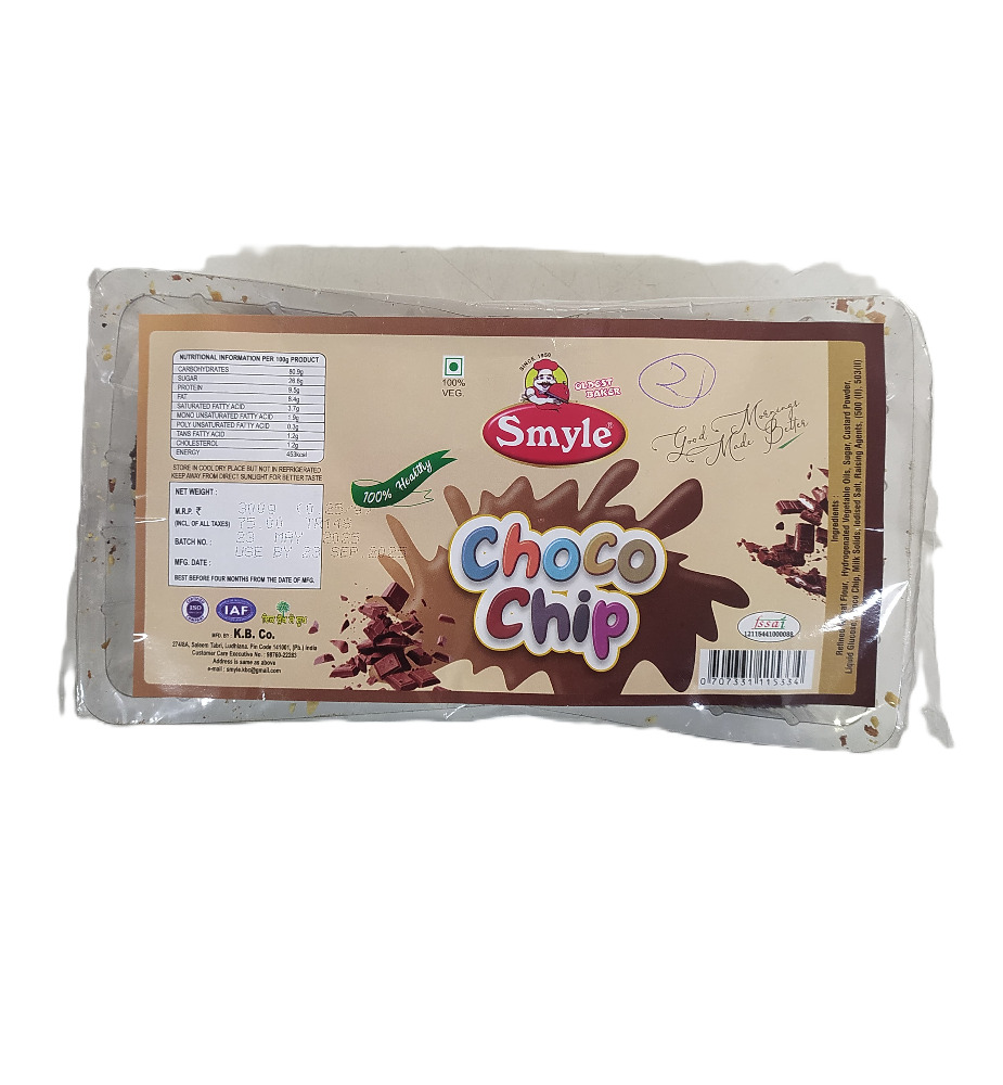 Smyle Choco Chip 300gm