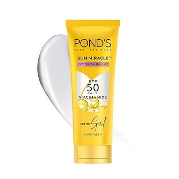 Pond's SPF 50 PA+++ Niacinamide Cream Gel Sunscreen 12gm