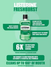 Listerine Freshburst Mouthwash, 250 ml