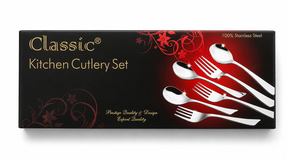 Classic Stainless Steel Kitchen Cutlery 1U