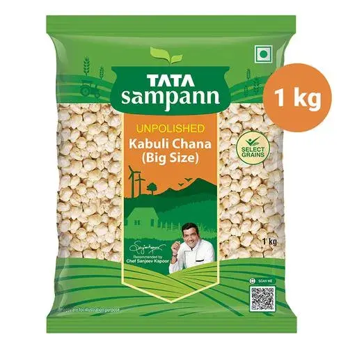 Tata Sampann Unpolished Kabuli Chana, 1 kg
