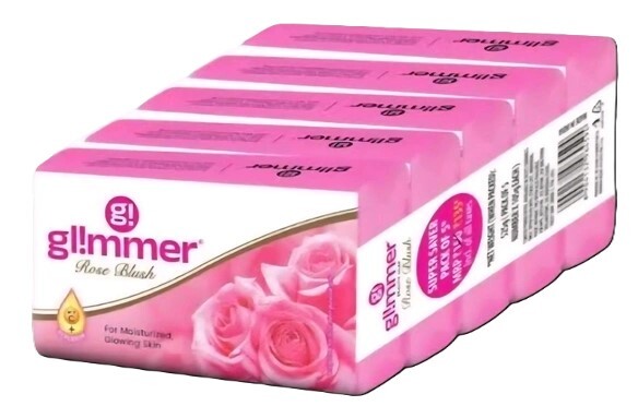 Glimmer Rose Blush Vitamin C+ Glycerin Saop 500gm (Pack Of 5)