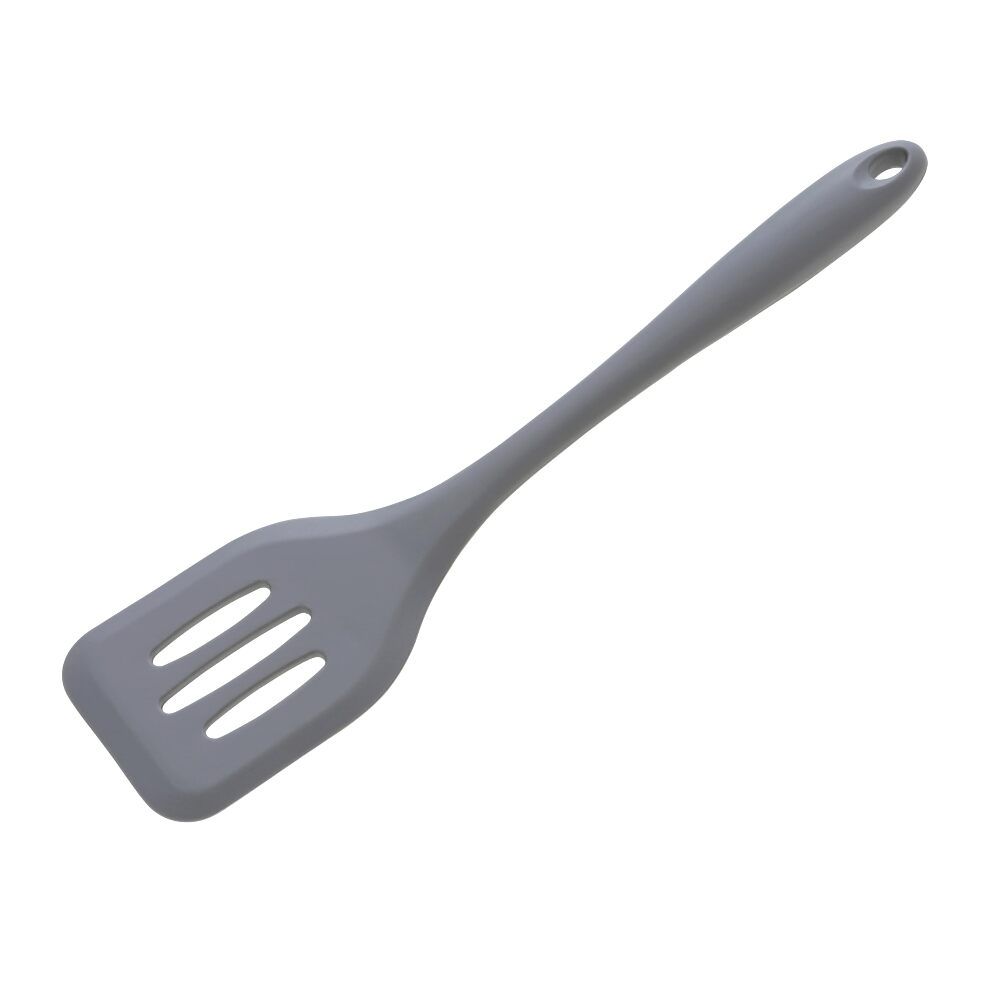Tramontina Saftta Silicone Slotted Turner (Grey),