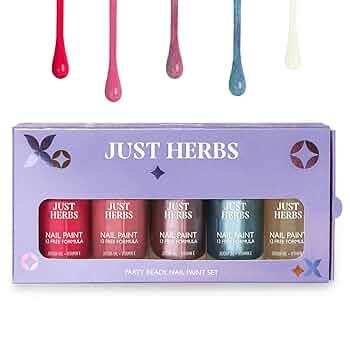 Just Herbs Party Nail Paint Set