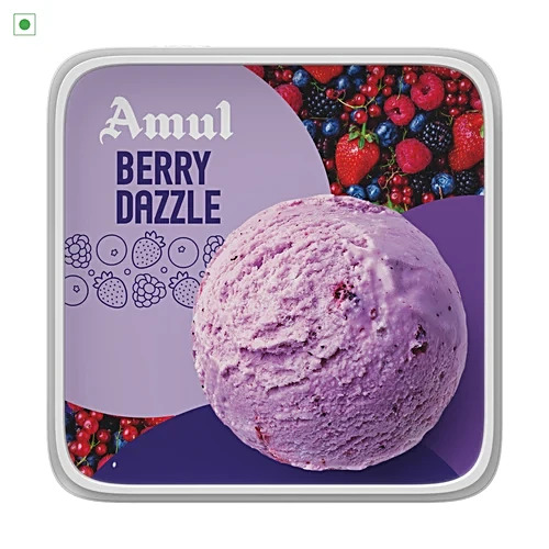 Amul Berry Dazzle Ice Cream 1L