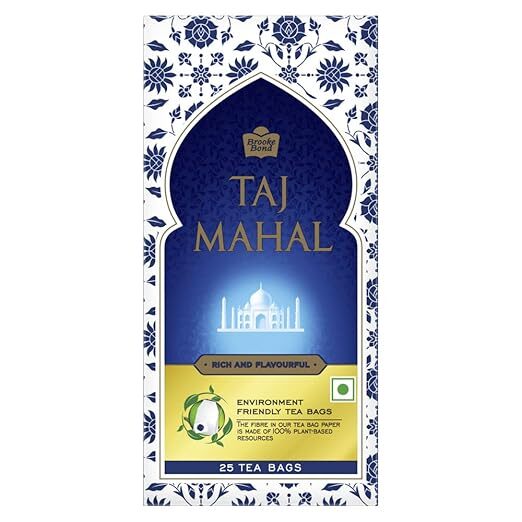 Brooke bond taj mahal 25 tea bags