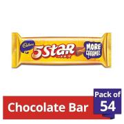 Cadbury 5 Star Chocolate Bar, 10.1g (Pack of 54)