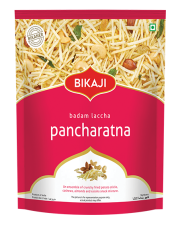 BULK DEAL - Bikaji Badam Laccha Panchratna, 350 gm Bhujia (Pack of 10 )