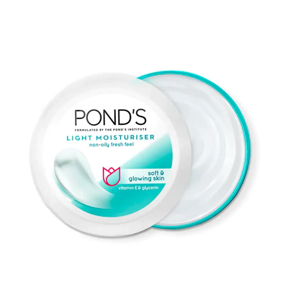 Pond's Fresh Glow Light Moisturiser with Vitamin E +Glycerine, 98 ml