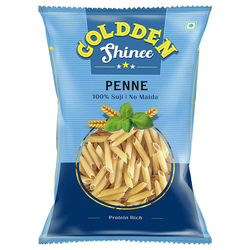 Golden Shine 100% Suji Penne Pasta 875g