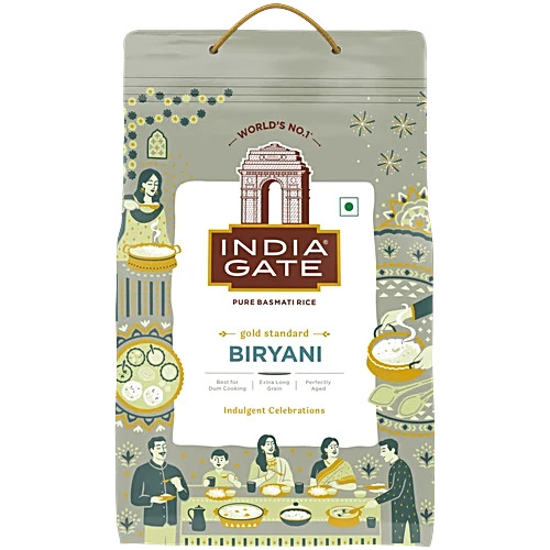 India Gate Pure Basmati Rice Biryani 5Kg