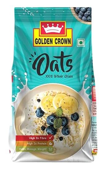 Golden Crown Oats 100% Whole Grain 500GM