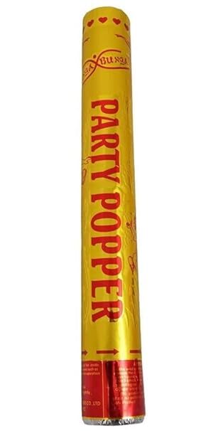 Party Popper Golden Big