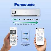 Panasonic 1.5 Ton 5 Star Wi-Fi Inverter Smart Split AC (Copper Condenser) CS-SU18XKYTA