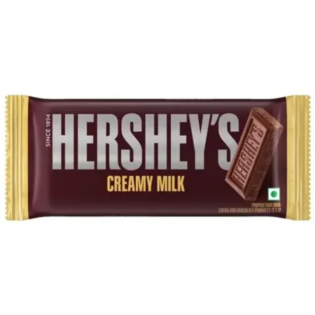 Hersheys Creamy Milk Chocolate Bar, 100 g
