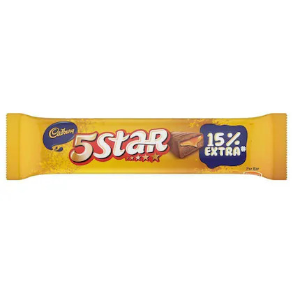 Cadbury five star 21g