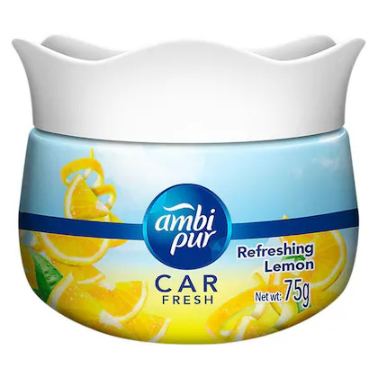 Ambipur Car Freshener Gel - Lemon, 75 g