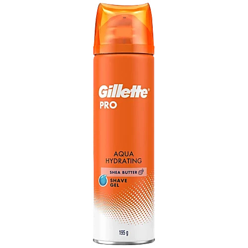 Gillette Pro Aqua Hydrating Shea Butter Shave Gel 195 g
