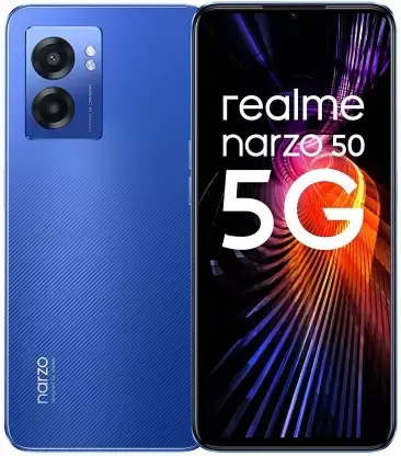 realme narzo 50 5G (Hyper Blue, 64 GB)  (4 GB RAM)