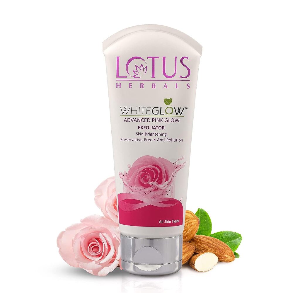 Lotus Herbals Whiteglow Advanced Pink Glow Exfoliator, 100 gm