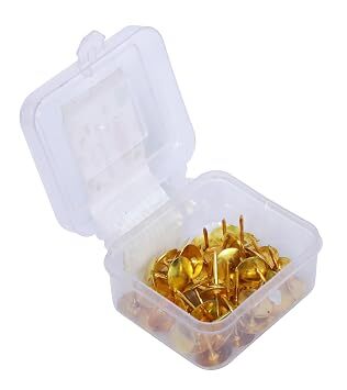 Thumb Push Pin Gold Color 1N