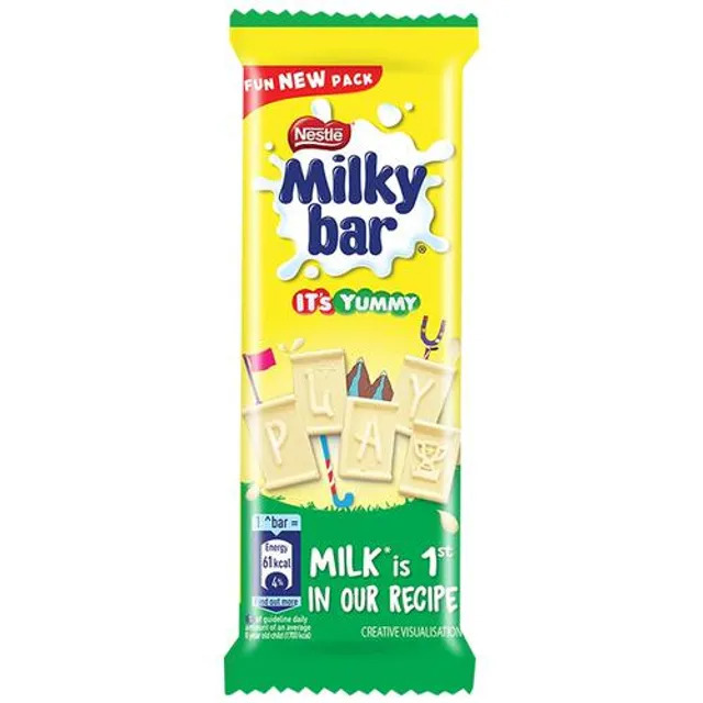 Bulk Deal :- Nestle Milkybar Chocolate , 12.5 g ( Pack of 30 )