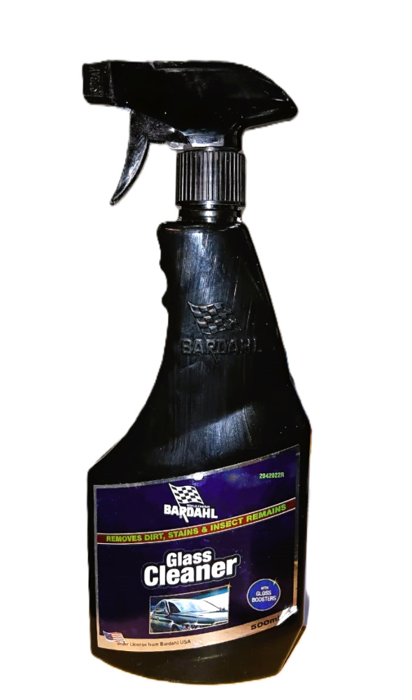Bardahl Glass Cleaner Removes Dirt , Stains & Insact Remains, 500ml