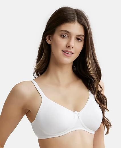 Jockey Woman Essence Wire-Free Shaper Bra 1722 White Stretch 38B
