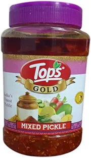 Tops Gold Mixed Pickle, 900 gm
