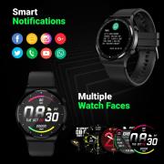 Fire-Boltt 360 Pro Bluetooth Calling, Local Music and TWS Pairing, 360 * 360 PRO Display Smart Watch with Rolling UI & Dual Button Technology, Spo2, Heart Rate & Temperature Monitoring