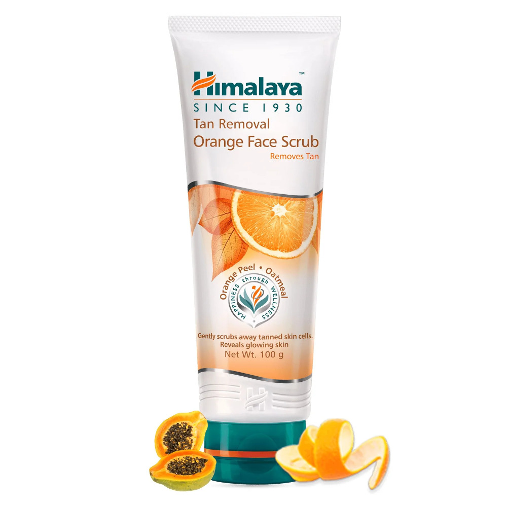 Himalaya Tan Removal Orange Face Scrub 100ml