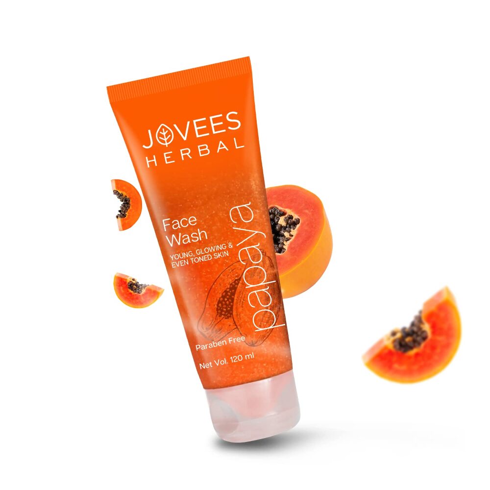 Jovees Herbal Papaya Face Wash For Women/Men 120ml