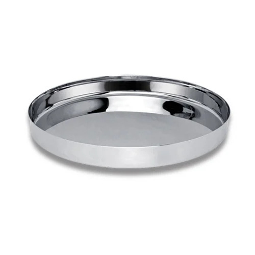 Good Will Stainless Steel Plain Thali 12"